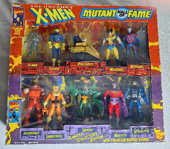 ToyBiz Uncanny X-Men Mutant Hall of Fame Numbered Limited Collector's Edition